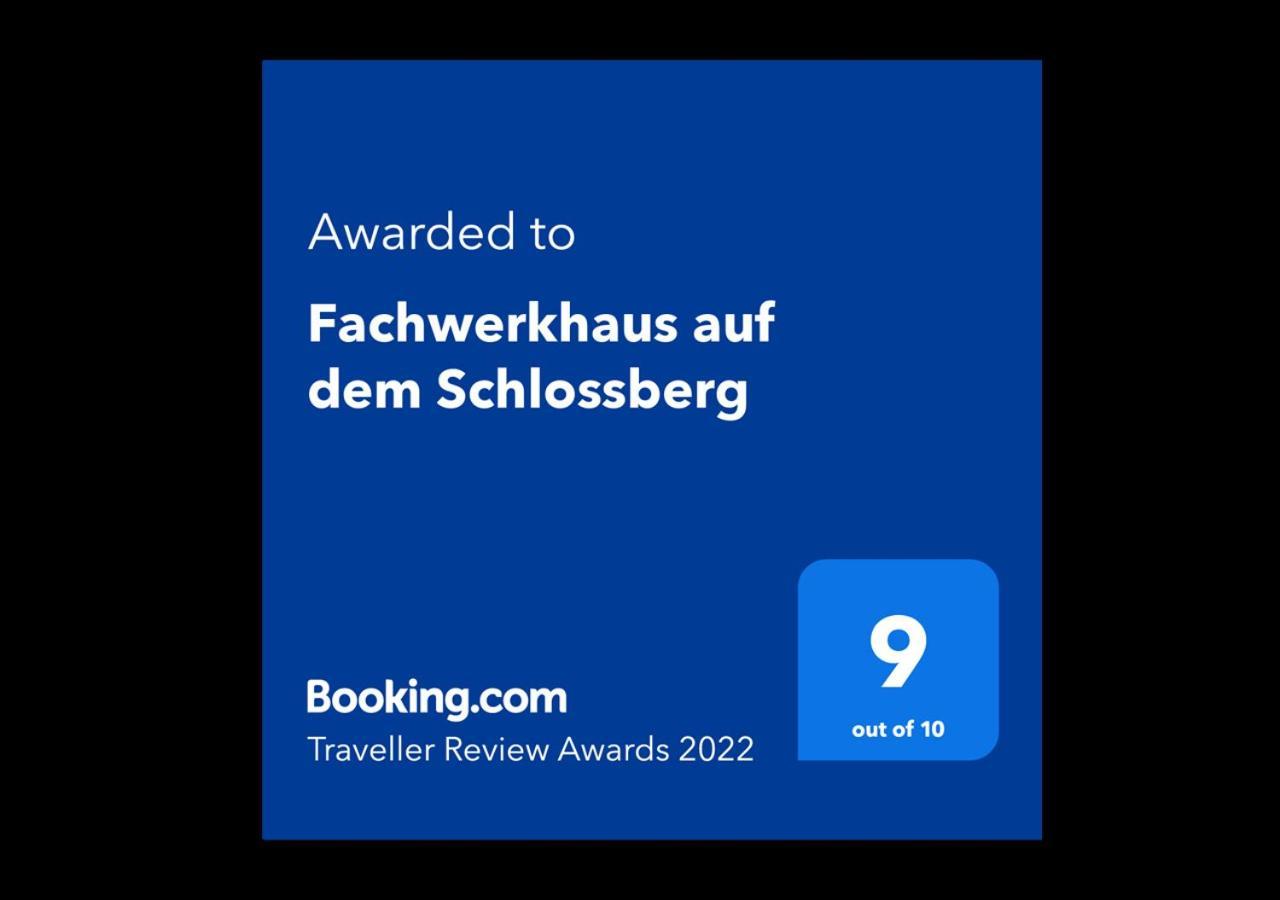 Fachwerkhaus Auf Dem Schlossberg Quedlinburg Buitenkant foto